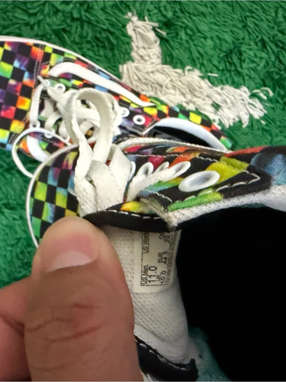 Vans heckerboard Rainbow Skate Shoes - Multi
